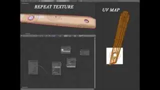 Blender tutorial - How to make a non repeating texture material (cycles)