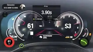 X3 M40i Testing Dragy Cam! 0-60 and 1/8 mile