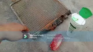 Suzuki Mehran Radiator Service || Rusty water Removal from Maruti 800 Radiator || Over heating Solve