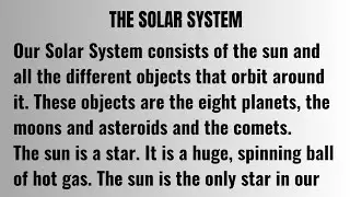 Learn English with Stories | English Stories | Stories in English | The Solar System