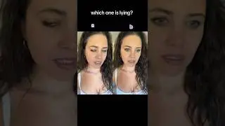 WHICH side is lying and which one actually loves her too?