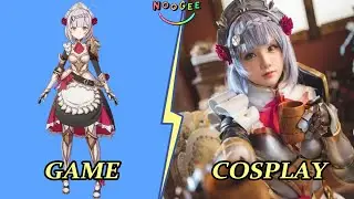 Genshin Impact Mondstadt Characters Cosplay
