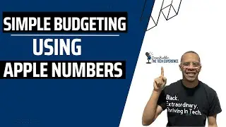 Making a Budget Using Apple Numbers : Simple Budget