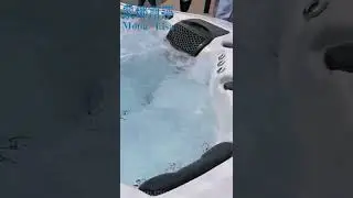 Outdoor spa hot tub