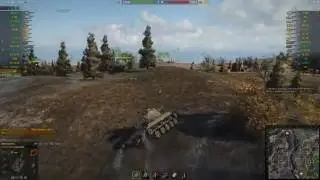 World of Tanks - Перевернулся на М41 Бульдог