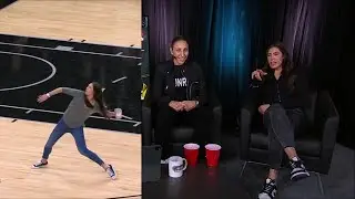 Kelsey Plum Talks About Her Viral T-Shirt Toss At NBA Game On Sue Bird & Taurasi's Final Four Show