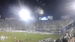 RECIBIMIENTO Olimpia Vs Nacional 17/08/14