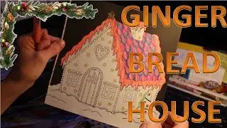ASMR - Coloring a Gingerbread House w/ MommyMommy15 ASMR