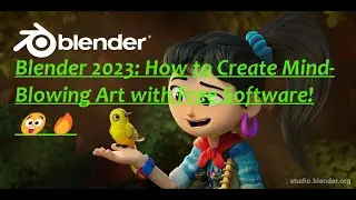 Blender 2023: How to Create Mind-Blowing Art with Free Software! 😲🔥