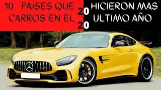 10 PAISES QUE HICIERON MAS CARROS EN EL ULTIMO AÑO 2020