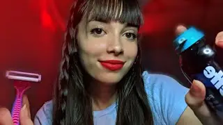 ASMR| TU MEJOR AMIGA TE AFEITA🪒💈💖 (Roleplay)