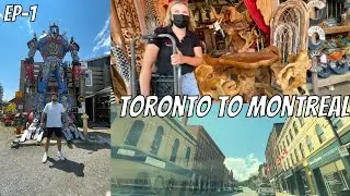 EP-1 Most Beautiful Village in Canada | Chor Bazaar?!? | Toronto to Montreal Road Trip
