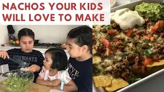 Easy nachos for kids | Kids cooking at home