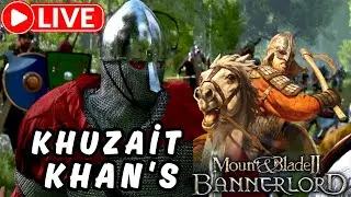 Khuzait Khan's Only Bannerlord World Conquest Mount & Blade 2: Bannerlord Gameplay Medieval Campaign