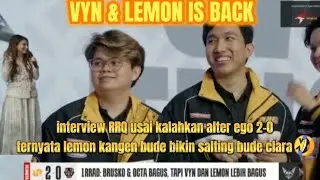 VYN & LEMON IS BACK .TERNYATA BUDE CLARA DI KANGENIN LEMON 🤣 #mplids13