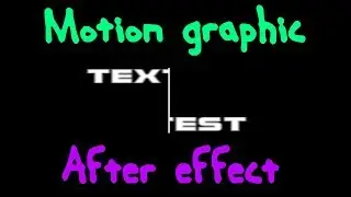 simple motion graphic intro