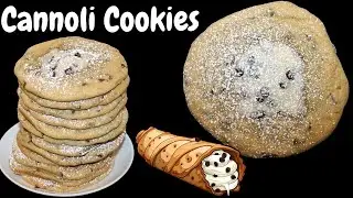 Cannoli Cookies with Ricotta Cream Filling Recipe