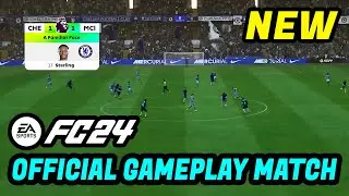 EA SPORTS FC 24 Official Manager Career Mode Gameplay - NEW Camera ✅