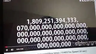 Knock knock - novemquinquagintillion times (2097152x speed) 15sec