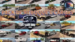Download Pack de Reboques e Cargas (Trailers e Cargo Pack v.6.1.5) American Truck 1.52/1.53