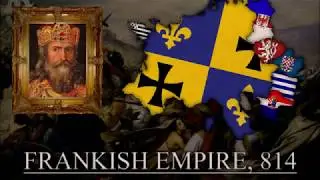 Charlemagne's Empire: Flag Map #3