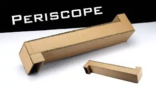 How To Make Periscope Using Cardboard at Home Making Tricks