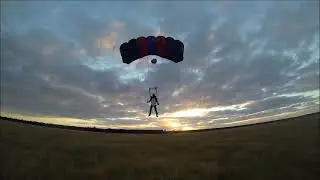 Goz BASE jump 1400 feet high antenna
