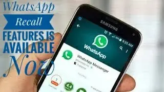 WhatsApp recall features is available # WhatsApp unsend 