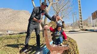 Ali and Fatima's Nomadic Adventure - Reunion, Shopping, and the City Market Buzz 🌆🛍️🤗