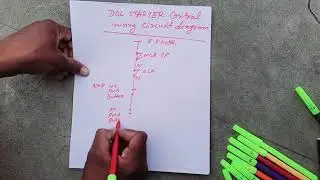 Dol Starter Control wiring diagram.