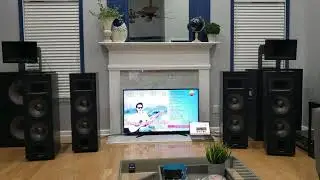 Klipsch kg 5.5 speakers test (2 pair)