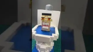 Skibidi toilet из Лего 🚽🤪 #лего #lego