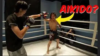 2 Years Aikido + YT Boxing Tutorials vs Kickboxing