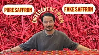 (The most different between pure saffron and fake saffron)