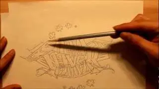 How to draw a shirt design | Graphics Graffiti and Illustration - Drawing Tutorial