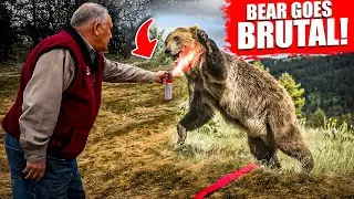 WILD Bear Ate This MAN After Using BEAR SPRAY!