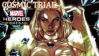 Marvel Heroes Omega 2026 - Emma Frost cosmic trial (mental only build)