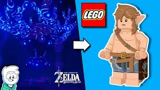 I Made a LEGO Shrine of Resurrection From Zelda: Breath of the Wild