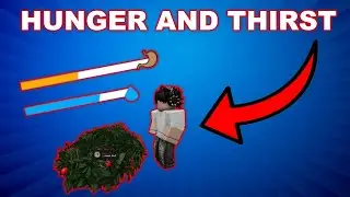 Hunger and Thirst SYSTEM (Roblox Studio)