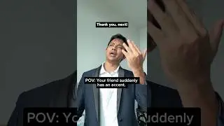 This is for that one friend who goes overseas for 1 week & suddenly come back with an accent 💀😂