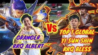 RRQ Bless vs RRQ Albert , Top 1 Global Yi Sun shin vs Granger, siapakah yang menang?
