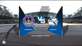 Mazatlan vs Puebla ● Liga Mx 2024 ● Gameplay Pes 2021