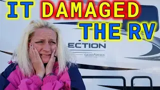 RV Damaged On Travel Day, State Park, Lippert| Full Time RV Life | BDR