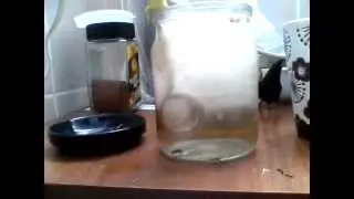Кипящая вода в банке