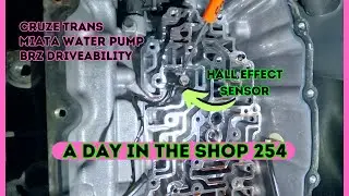 MIATA FINISHED, CRUZE TRANS, BRZ RUNS ROUGH...A DAY IN THE AUTO REPAIR SHOP 254...