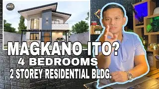 Simple House  Magkano Ito? 2 Storey Residential  Bldg. Approx. total floor area 126sqmtr.