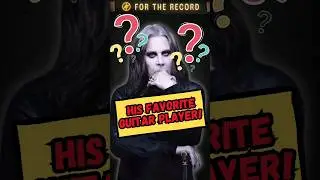 Ozzy's FAVORITE Guitar Player Will Surprise You!? 😳 #ozzyosbourne #shorts #fortherecord