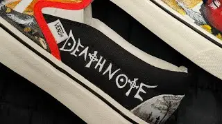 Custom Vans Death Note 🍎
