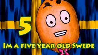 Five Year Old, Gender Neutral Swedish Coconut 🥥🌈 Track: I'm a Coconut - 🎧