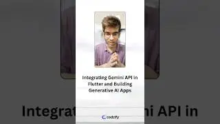 Build Next-Gen AI Apps in Flutter with Google Gemini API Integration